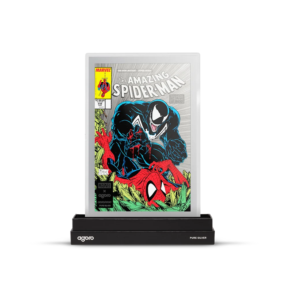 Marvel The Amazing Spiderman #316: Venom Unleashed
1oz Pure Silver COMIX Foil