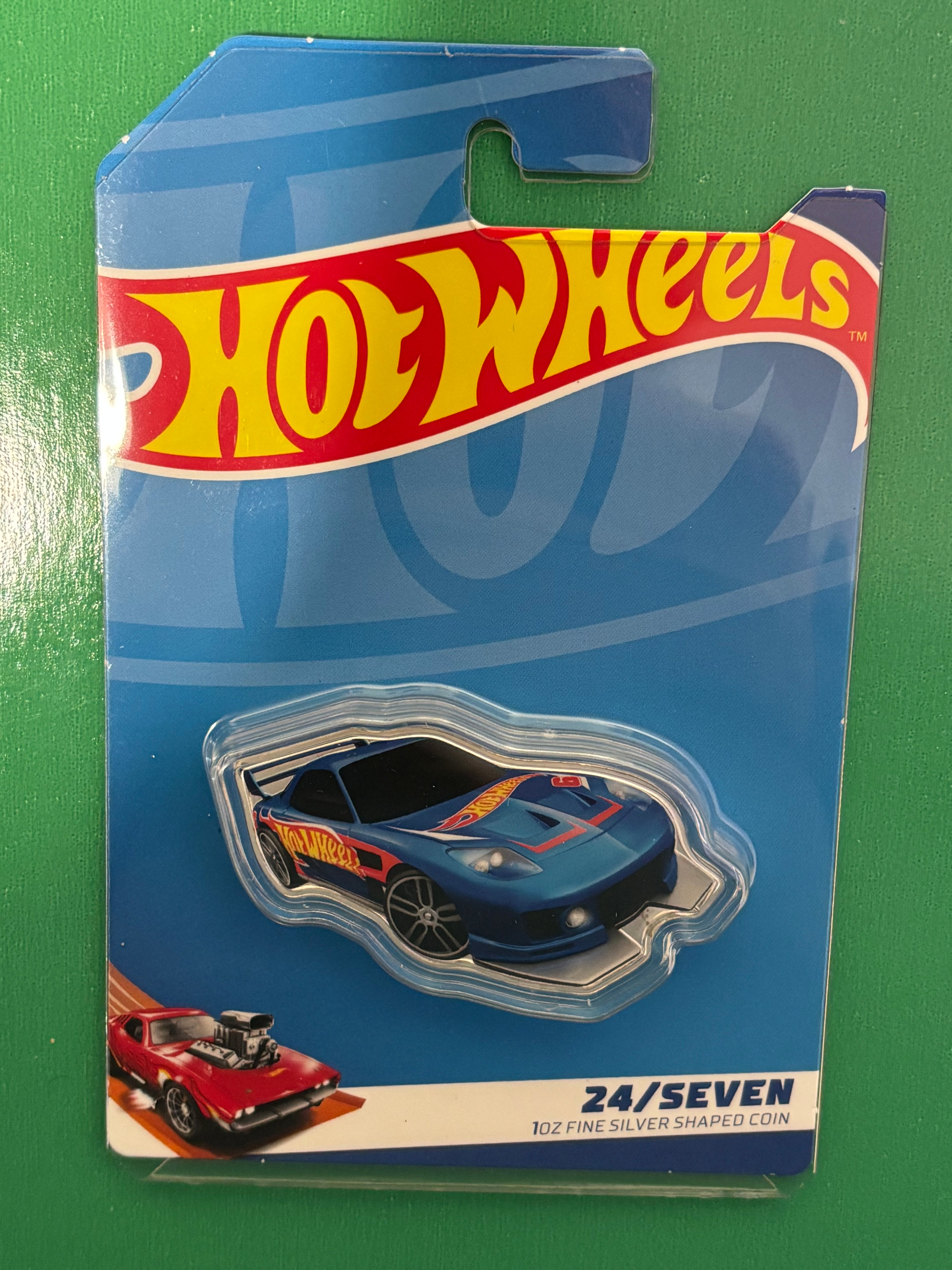 1oz 999.9 Silver PAMP Hotwheels 24/Seven