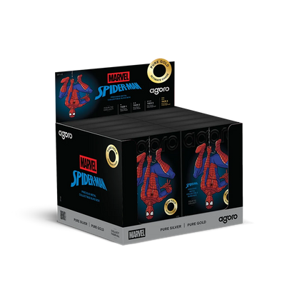 Marvel - Spider-Man Transforms Blind Box
1/2 oz Coin Blind Box Agoro