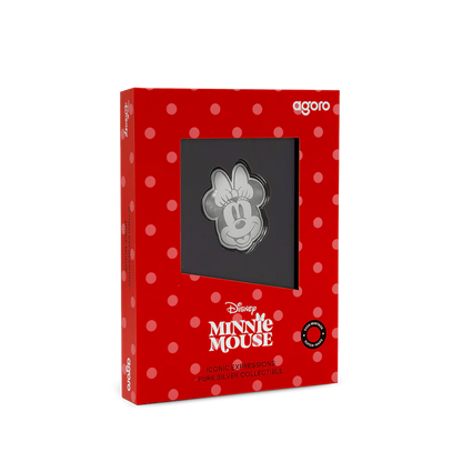 Mickey and Friends - Iconic Expressions - Minnie Mouse
1/2 oz Pure Silver Collectible Coin