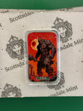 1oz .999 Silver Bar Scottsdale Mint Cyclops
