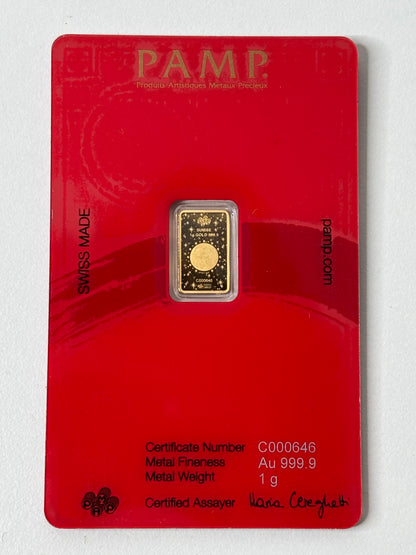 PAMP The Lunar Legend Series 2026 | Legend Of The Horse 1 Gram | Fine Gold 999.9