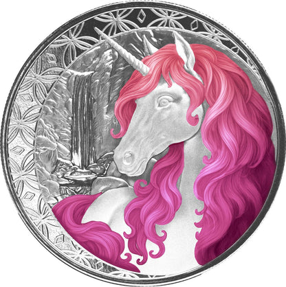 2025 Scottsdale Mint Unicorn “ROSELLE” Pure Silver Coin