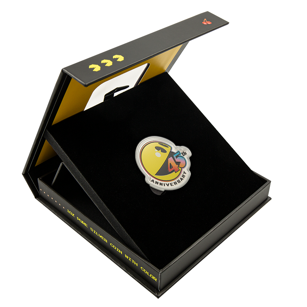 PAC-MAN™ 45th Anniversary 1oz Silver Coin