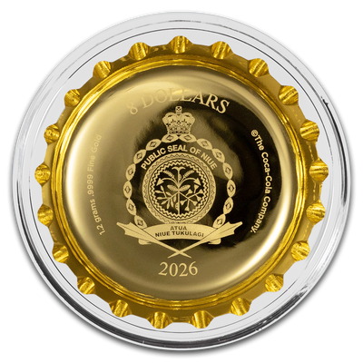 1.2g Pure Gold Sprite® 65th 
Anniversary Bottlecap
