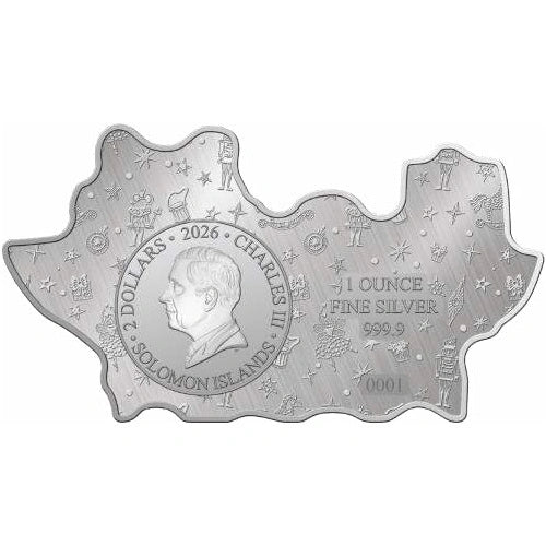 PAMP 1oz Pure Silver Nutcracker On Stage Coin