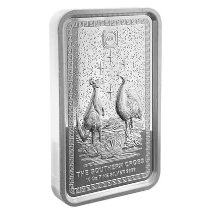 10oz Southern Cross Silver Bar High Relief