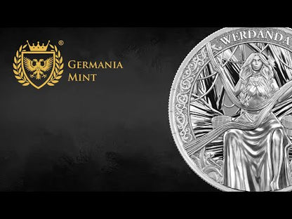 Germania Mint Norns Urd 1 oz Pure Silver Coin 2026