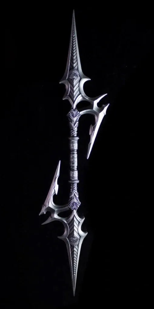 2oz .999 Silver Antiqued Bar South Korea Divine Weapons Thunderbolt