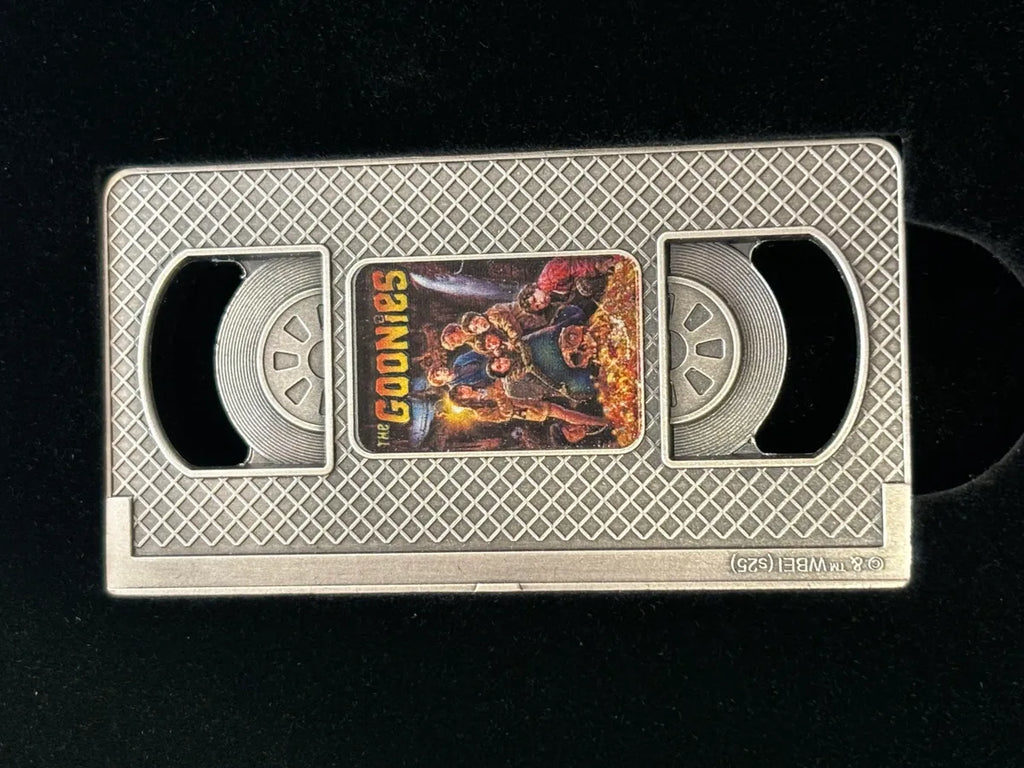 2oz .999 Silver The Goonies VHS Tape Limited Mintage Of 250
